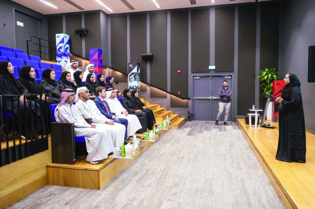 A view of the AI hackathon launched by the Ministry of Energy and Infrastructure in cooperation with Abu Dhabi's 42 Academy, focused on developing agentic AI solutions for government services.