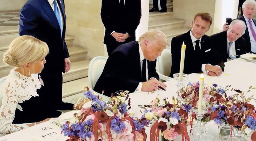 US President Donald Trump and Iranian President Masoud Pezeshkian signing a memorandum of understanding electronically to end hostilities and launch nuclear negotiations.