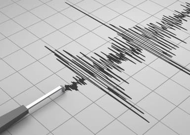 Rescue workers and emergency personnel survey damage caused by the earthquake that struck off Sarangani province in the southern Philippines.