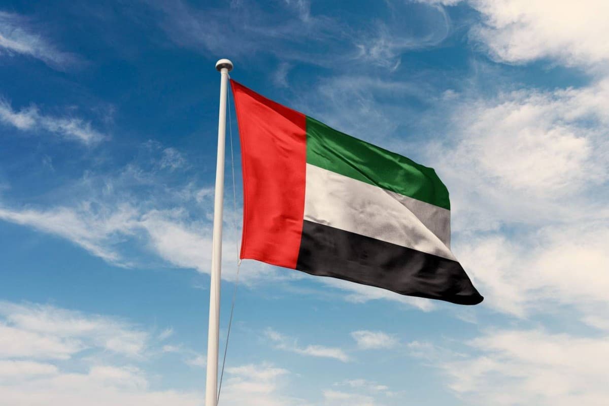 UAE humanitarian aid supplies being distributed to disaster-affected communities as part of the country's ongoing international relief operations.