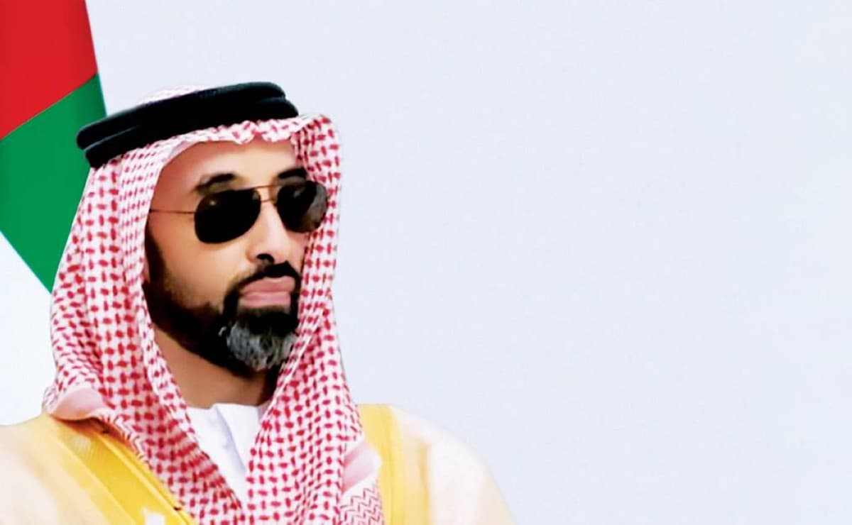 Sheikh Tahnoun bin Zayed Al Nahyan, Deputy Ruler of Abu Dhabi and National Security Adviser, pictured at an official occasion.