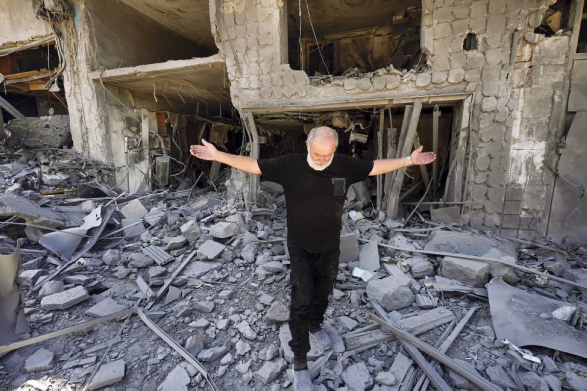 Residents of southern Lebanon return to inspect their homes and properties in Nabatieh amid the fragile ceasefire between Israel and Hezbollah.