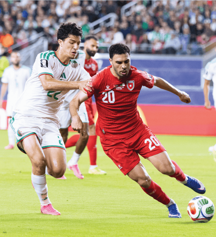 The Jordanian national team's dressing room left clean and tidy, with a handwritten thank-you note and a box of traditional Jordanian sweets placed for tournament organisers.