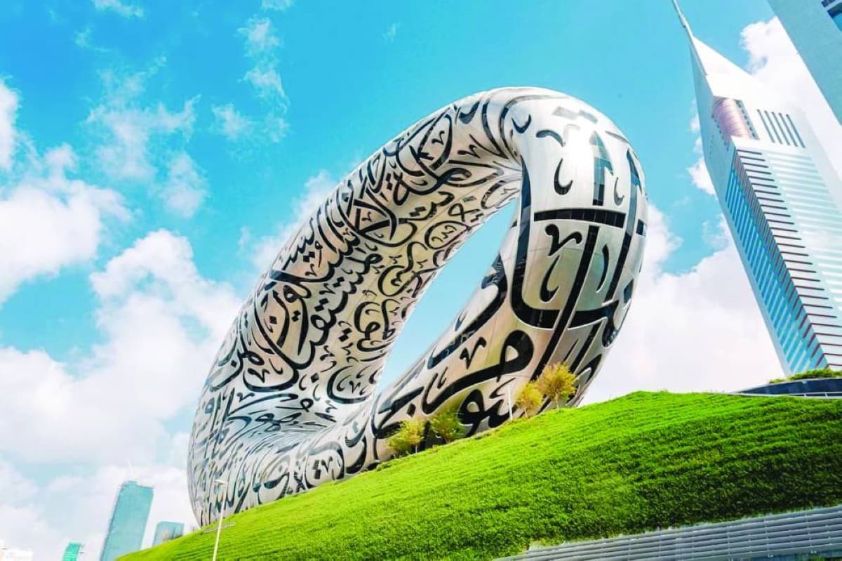 The Museum of the Future in Dubai, one of the world's most prominent landmarks dedicated to foresight and innovation.