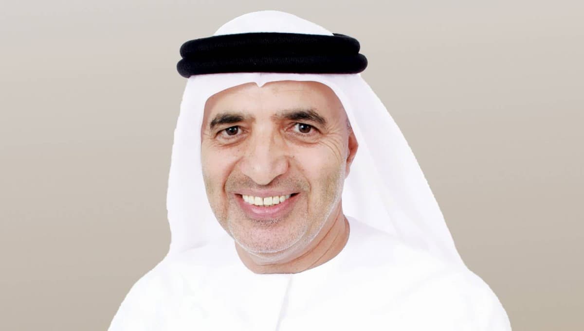 Ahmed Buti Al Muhairbi addresses participants at the Supreme Council of Energy awareness workshop held at the Grand Hyatt Dubai.