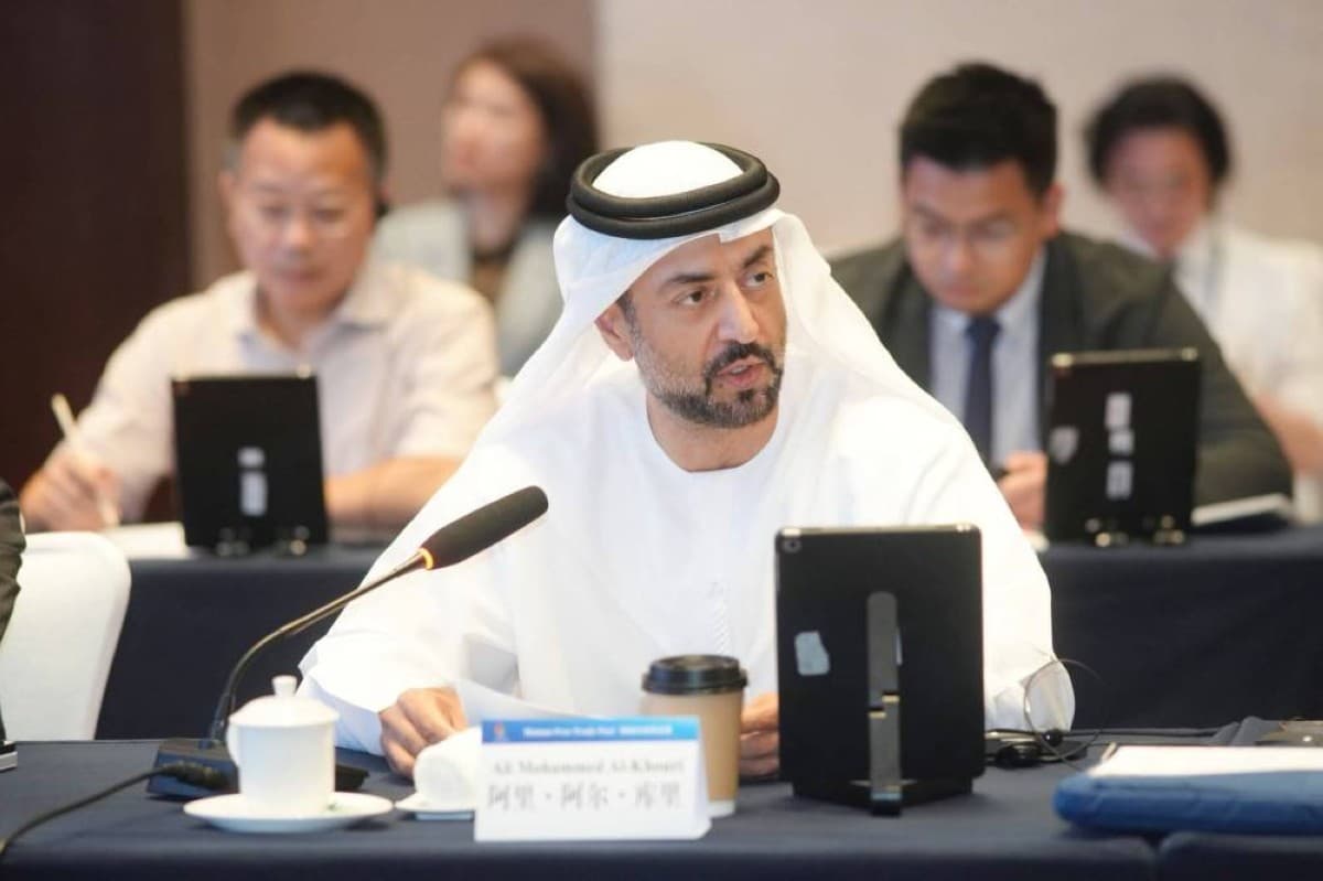 Dr Ali Mohammed Al Khoury at the official ceremony marking his appointment to the International Advisory Council of the Hainan Free Trade Port in Hainan Province, China.