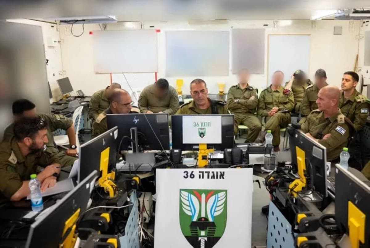 Israeli Chief of Staff Eyal Zamir addressing the press regarding the Lebanon ceasefire agreement.