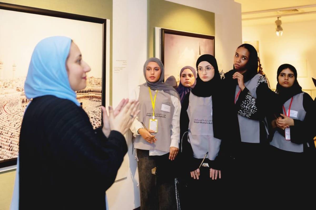 Young visitors exploring exhibits at one of the Sharjah Museums Authority's museums during a previous edition of the Sharjah Museums Ambassadors programme.