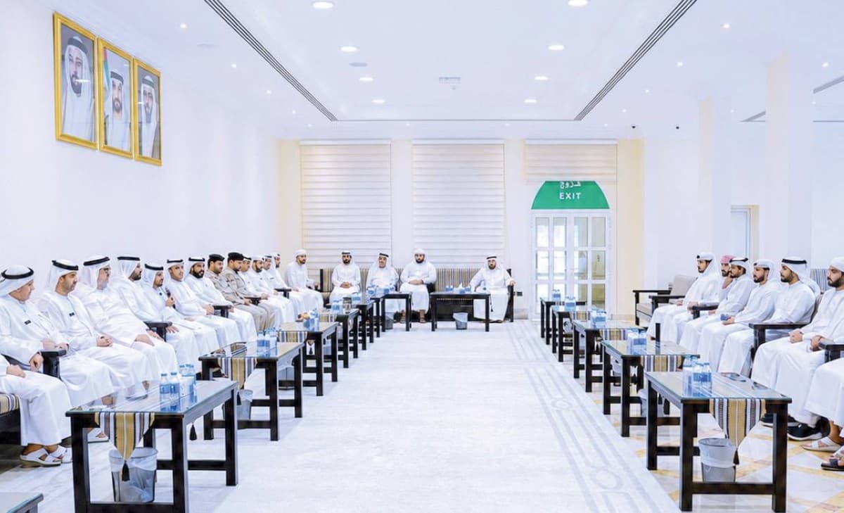 Participants at the second youth session on family and youth empowerment held in Dibba Al Hisn City.