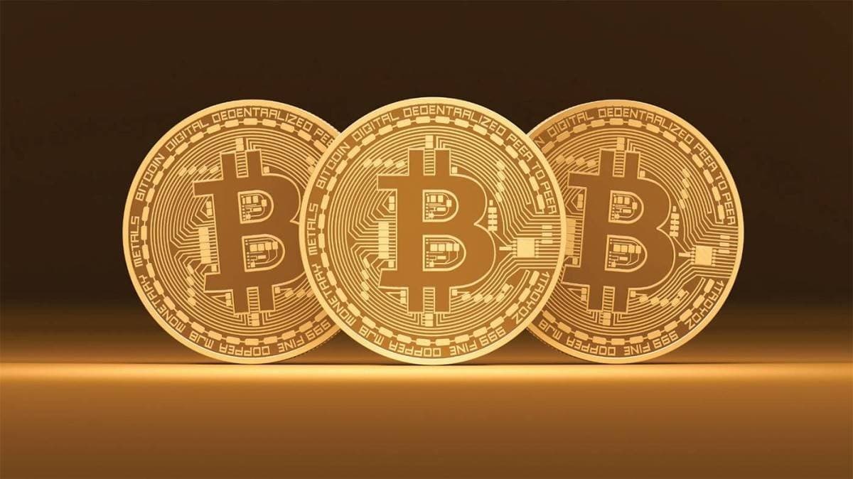 A digital graphic showing the Bitcoin logo alongside a rising price chart, reflecting the cryptocurrency's climb above $61,000.