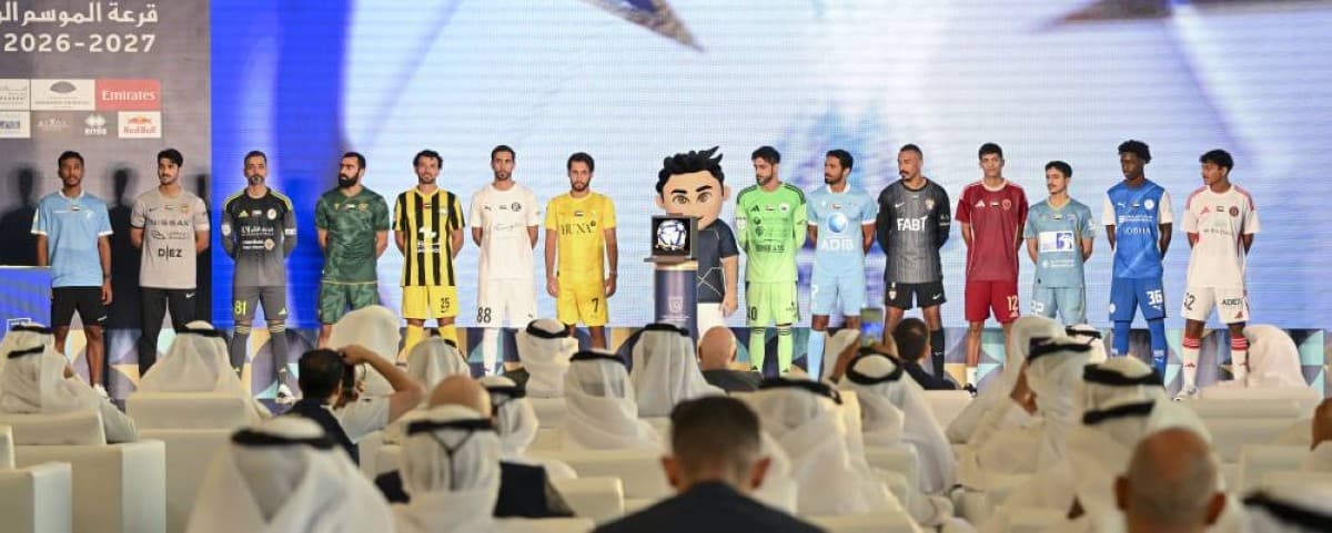 The Abu Dhabi Islamic Bank Cup draw ceremony taking place at ADNOC headquarters in Abu Dhabi.