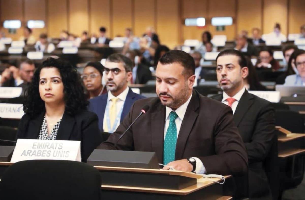 A session of the UN Human Rights Council in Geneva, where an emergency meeting was held on the situation in El Obeid, Sudan.