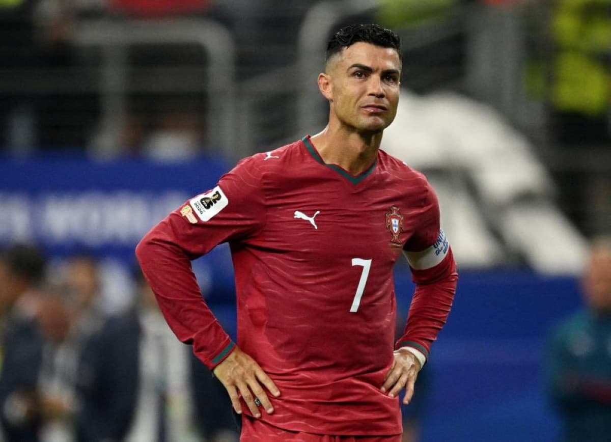 Cristiano Ronaldo in action for Portugal during the 2026 World Cup, in what proved to be his final appearance at the tournament.