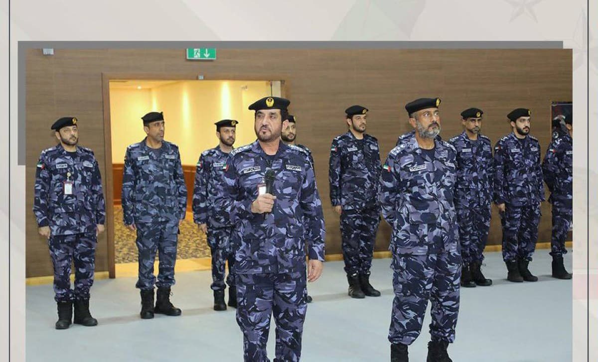 Students participating in the opening ceremony of the 'Police Generations' summer course in Fujairah.