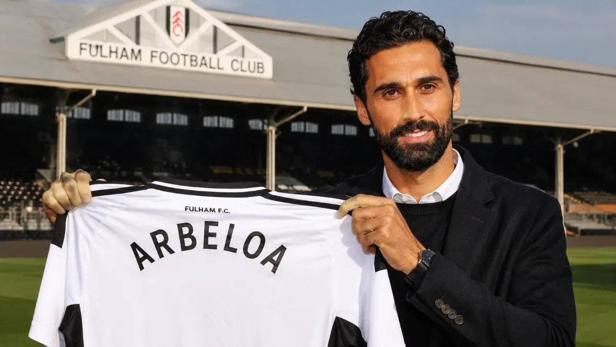 Alvaro Arbeloa, former Real Madrid coach, pictured as he takes on his new role as Fulham's sporting director.