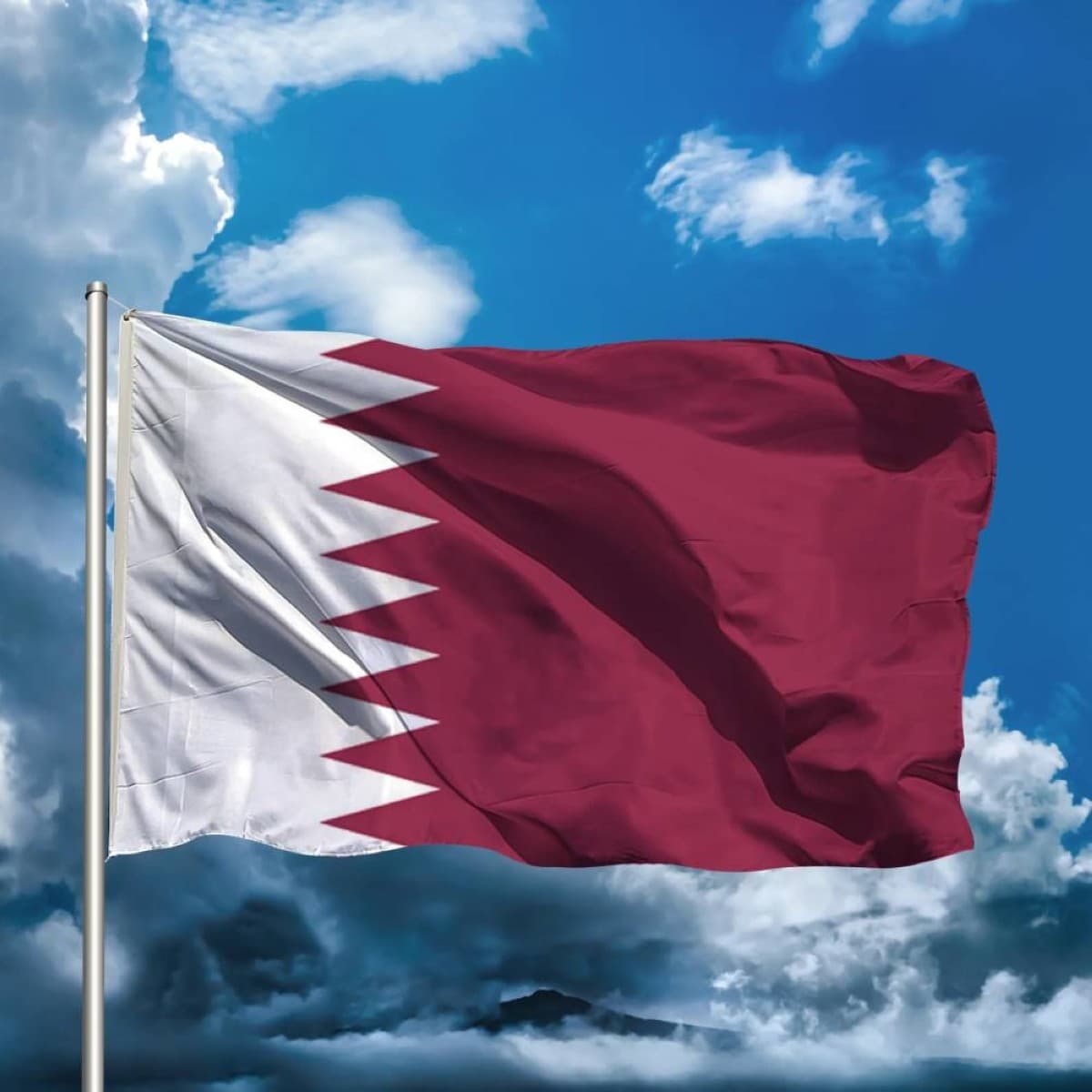 Qatar Ministry of Interior building as security forces respond to an elevated threat level alert.