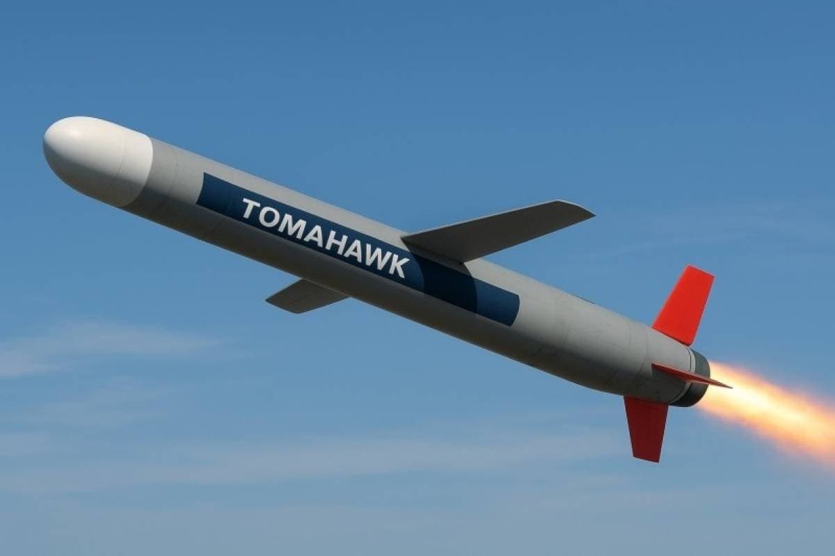 German Chancellor Friedrich Merz addresses the Bundestag, announcing a US agreement to sell Germany long-range Tomahawk cruise missiles.