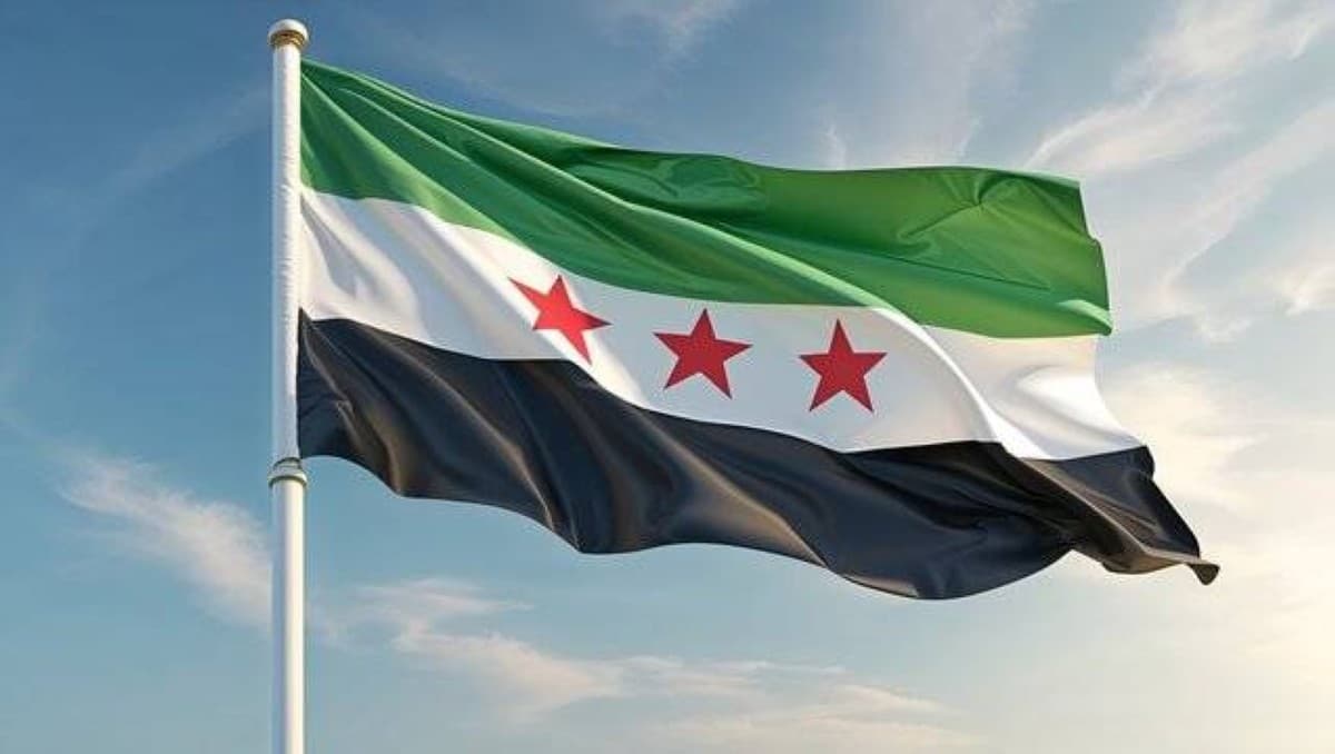 Syrian Interior Minister Anas Khattab announces the arrest of the cell behind the Damascus bombings that struck during French President Emmanuel Macron's visit.