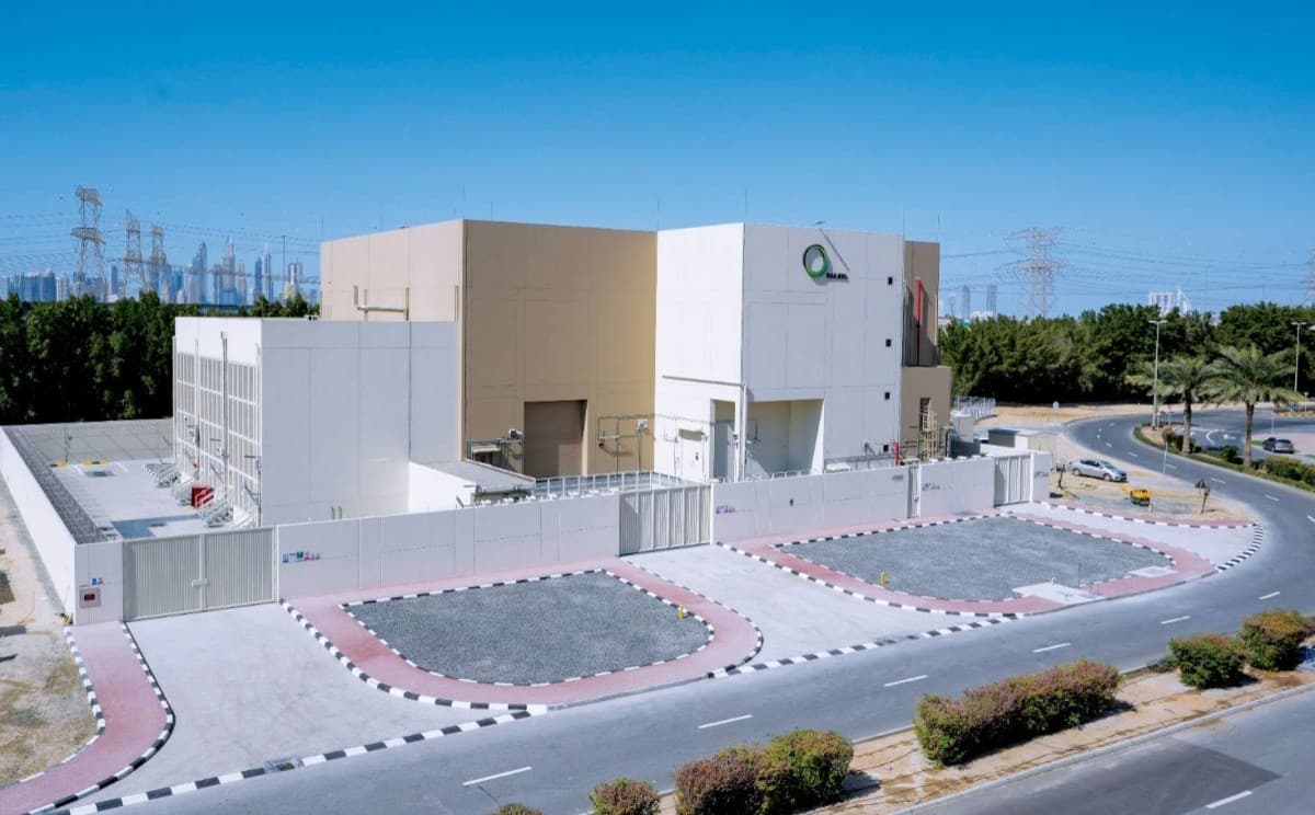 H.E. Saeed Mohammed Al Tayer, Managing Director and CEO of Dubai Electricity and Water Authority (DEWA), at an electricity infrastructure facility in Dubai.