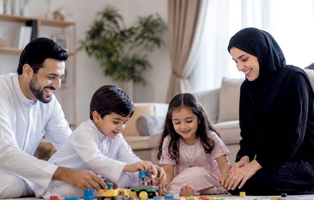 A family spending quality time together outdoors during the summer holiday, engaging in shared activities that strengthen their bond.