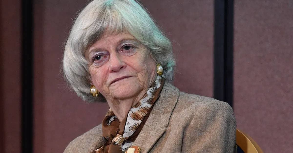 A photograph of former British minister Ann Widdecombe, the Reform UK politician found dead at her Devon home after a suspected attack.