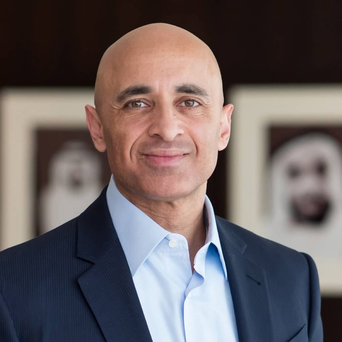 UAE Ambassador to the United States Yousef Al Otaiba delivers a statement welcoming the US decision to upgrade the UAE to the A5 tier in the American export control system.