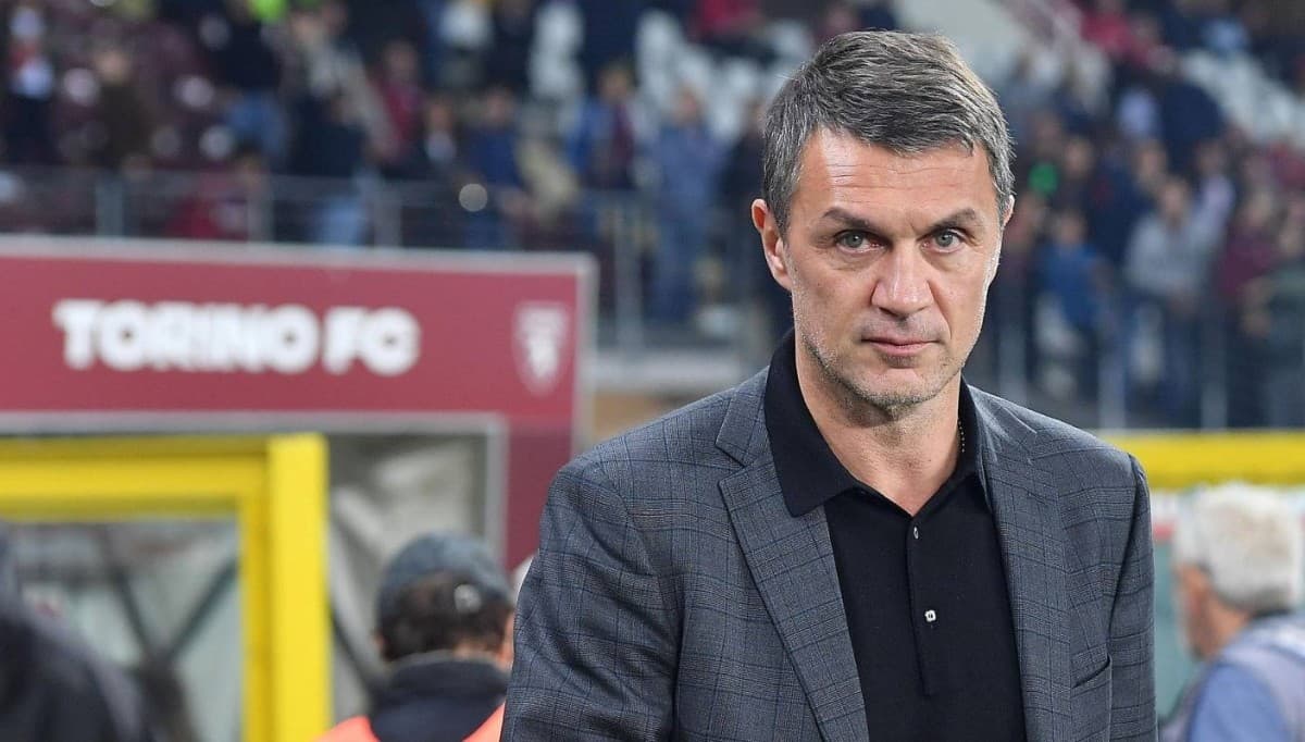 Paolo Maldini, the AC Milan and Italy legend, pictured as he prepares to take up his new role as Technical Director of the Italian Football Federation.
