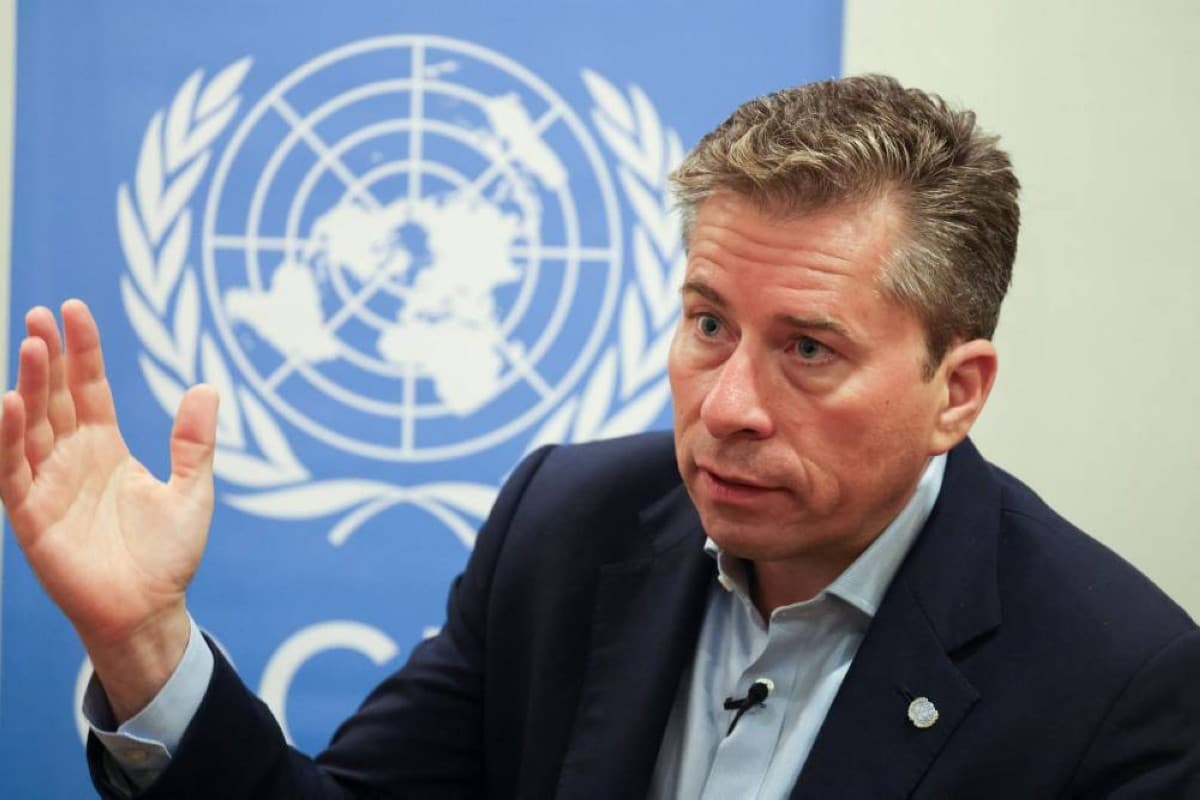 Tom Fletcher, UN Under-Secretary-General for Humanitarian Affairs, addresses the threat of El Niño-driven climate disasters and the UN's early response funding allocation.