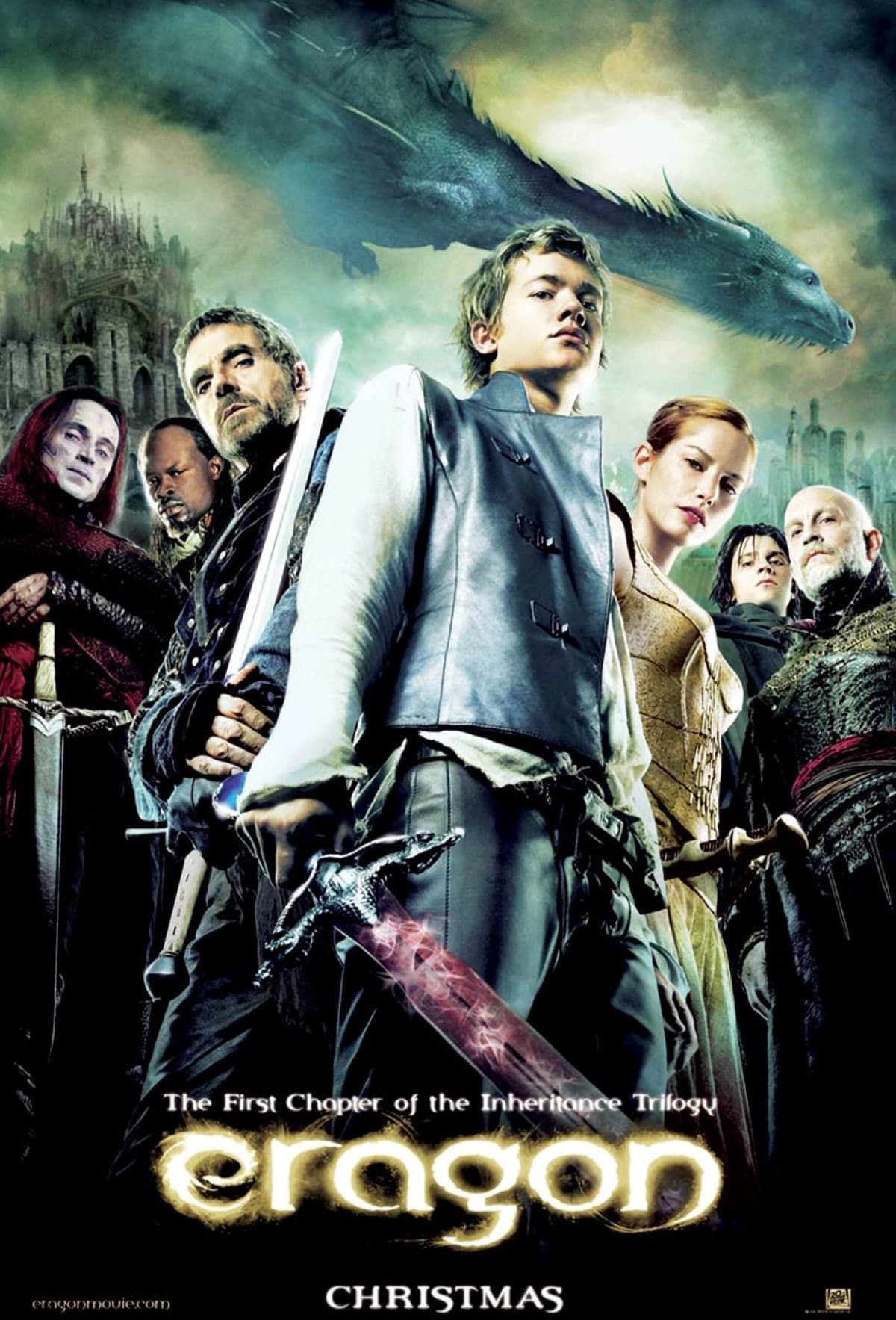 A cinematic fantasy scene evoking the epic visual world of The Lord of the Rings, with dramatic landscapes and armoured figures in battle.
