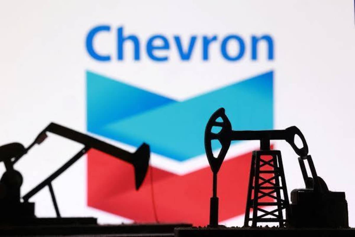 A Chevron oil facility representing the company's planned expansion into Iraqi oil fields West Qurna 2 and Nassiriya.