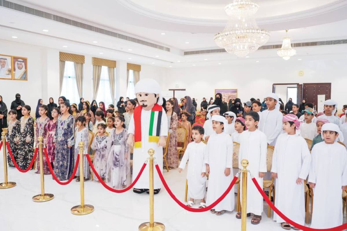 Attendees at the launch of the 10th season of the 'Qayth Al Kheir' community programme at the Al Seiji Community Council in Fujairah.