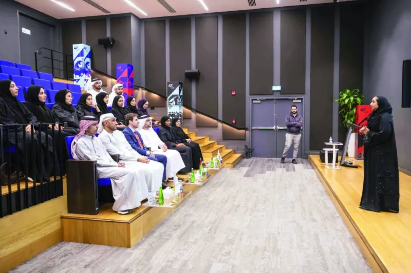 A view of the AI hackathon launched by the Ministry of Energy and Infrastructure in cooperation with Abu Dhabi's 42 Academy, focused on developing agentic AI solutions for government services.