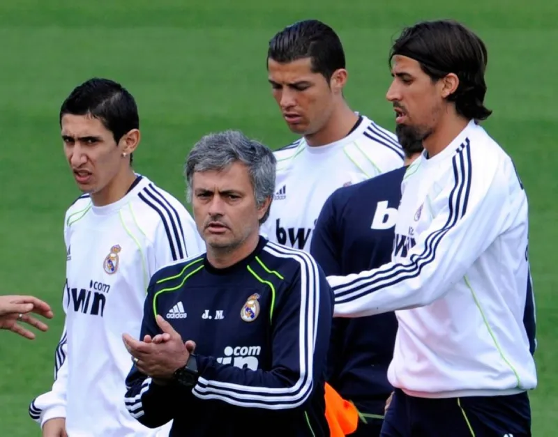 Former German international midfielder Sami Khedira, whose potential return to Real Madrid as part of José Mourinho's coaching staff has been reported.