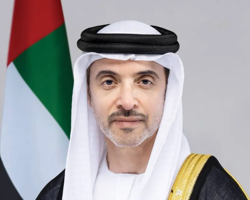Sheikh Hazza bin Zayed Al Nahyan, Representative of the Ruler of Abu Dhabi in the Al Ain region, pictured on the occasion of his Hijri New Year 1448 congratulatory message.