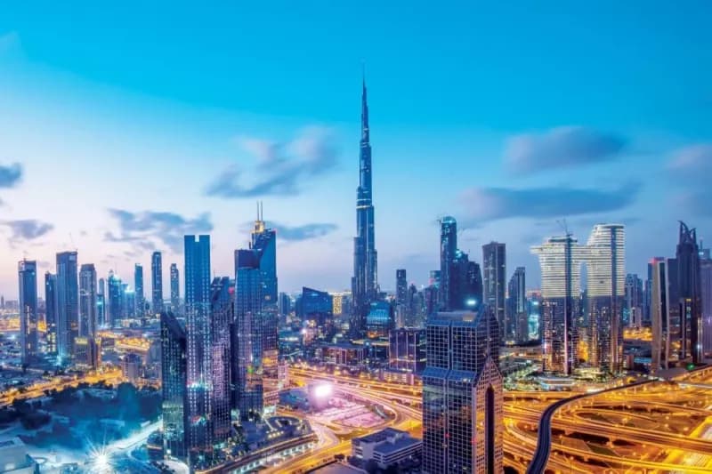 An overview of UAE government buildings representing the country's modern governance and administrative achievements.