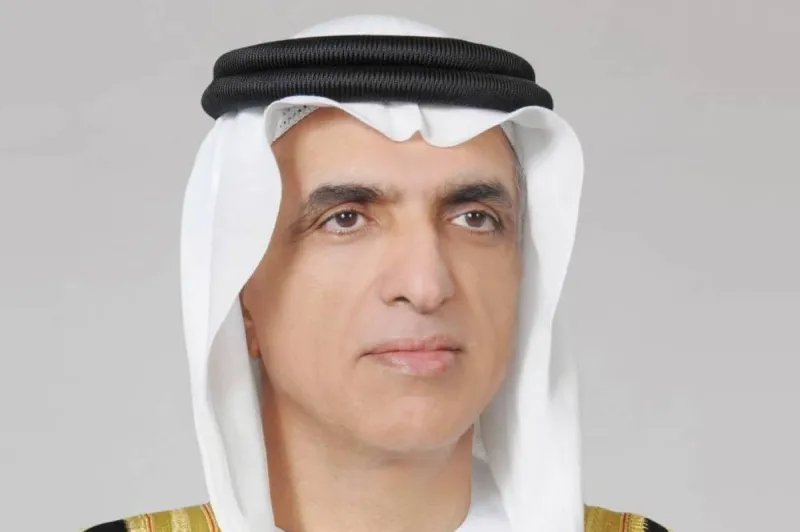 Sheikh Saud bin Saqr Al Qasimi, Ruler of Ras Al Khaimah, pictured in an official setting marking the directive to exempt Emirati fishermen from financial dues until end of 2026.