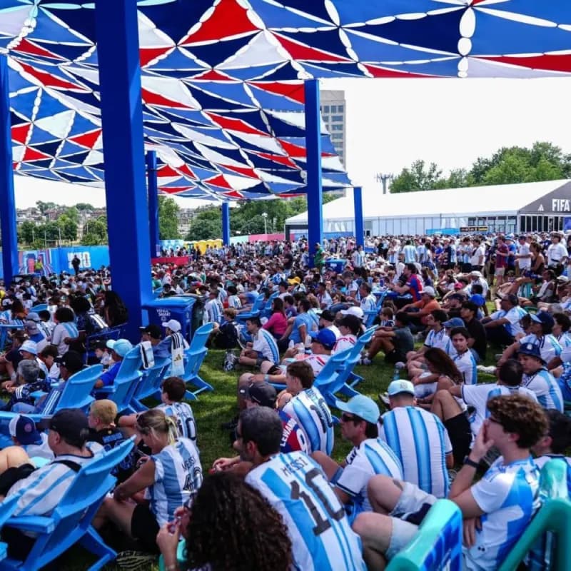 Police vehicles respond to the scene of a shooting near Kansas City as Argentina fans were en route to a 2026 World Cup match at Arrowhead Stadium.
