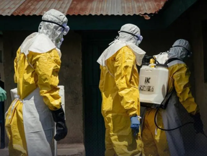 Health workers in the Democratic Republic of Congo respond to the Ebola outbreak in Ituri province.
