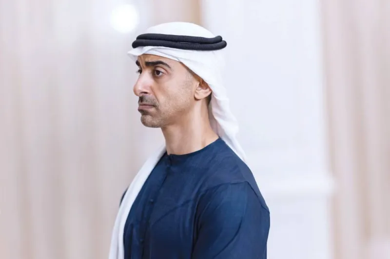 Sheikh Mohamed bin Zayed Al Nahyan meets with delegations from the Abu Dhabi Investment Authority and the 'Make in the Emirates' platform at a formal reception.