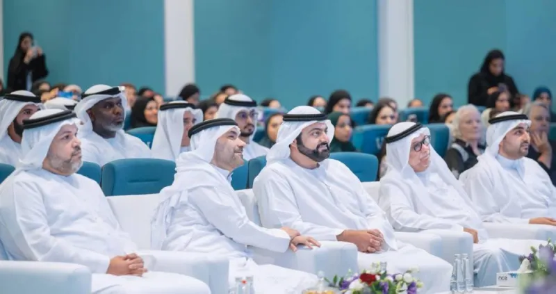 Sheikh Mohammed bin Hamad Al Sharqi, Crown Prince of Fujairah, presiding over the 2026 graduation ceremony of Al Diyar Private Academy in Fujairah.
