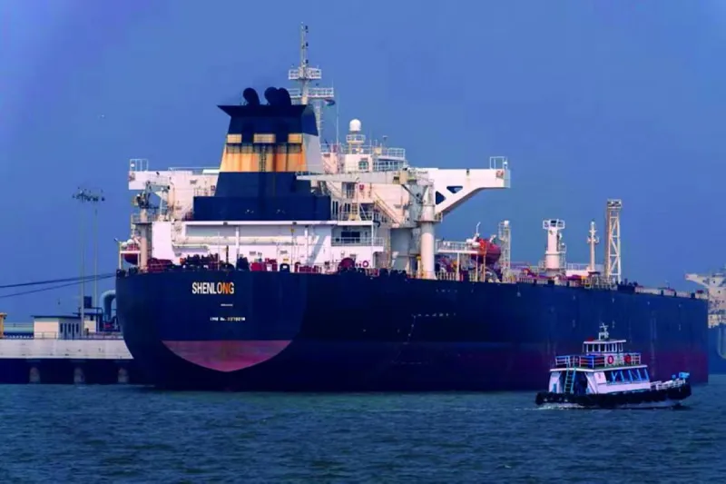 Oil tankers and pipeline infrastructure used for UAE crude oil exports.