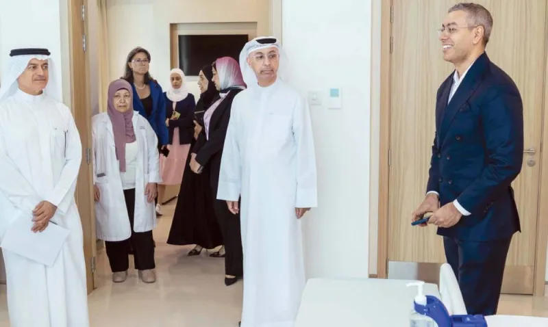 A Ministry of Health and Prevention delegation meets with officials at Al Sharq Dibba Fujairah Hospital during a field visit to assess operational readiness and healthcare service development opportunities.