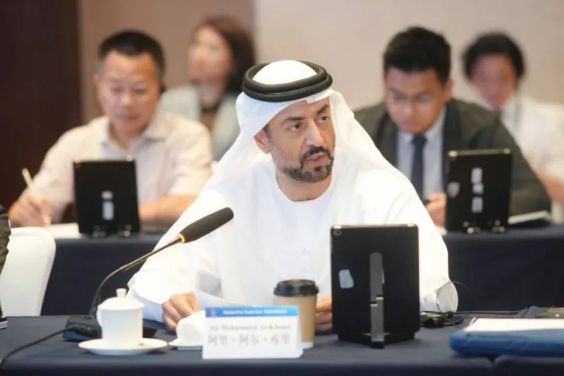 Dr Ali Mohammed Al Khoury at the official ceremony marking his appointment to the International Advisory Council of the Hainan Free Trade Port in Hainan Province, China.