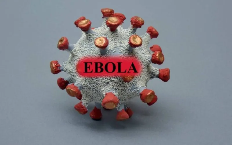 Health workers in protective gear responding to the Ebola outbreak in the Democratic Republic of Congo.