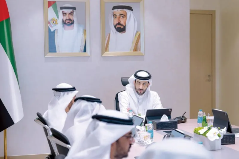 Sheikh Sultan bin Ahmed bin Sultan Al Qasimi chairs the Sharjah Judicial Council meeting at the Sharjah Space and Astronomy Complex.