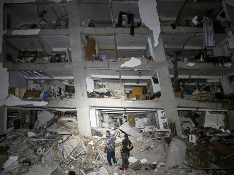 Rescue teams searching through rubble in earthquake-stricken areas of Venezuela following two devastating tremors that killed more than 2,300 people.