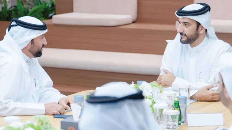 Sheikh Sultan bin Ahmed bin Sultan Al Qasimi presides over the launch of the Sharjah Broadcasting and Television Authority's digital video library and AI engine.