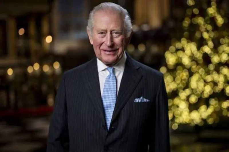 King Charles III delivering his message reaffirming the shared values between the United Kingdom and the United States on the occasion of the 250th anniversary of American independence.