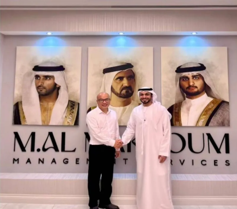 Smart charging stations and digital infrastructure installations at Dubai International Airport as part of a proposed partnership between SOUDIAN Technology and MMH Holding Group.