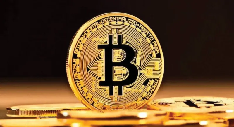 A digital illustration of the Trump meme coin cryptocurrency token against a financial market backdrop.